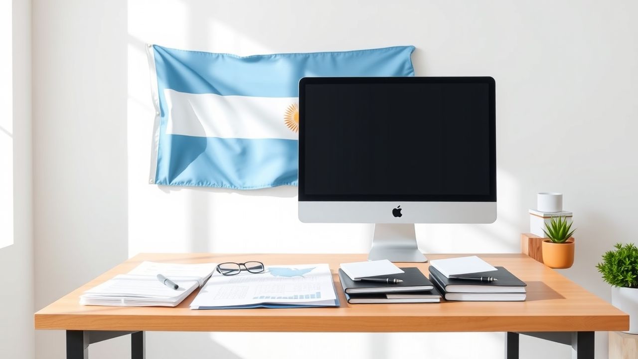 Een kantoorwerkplek in Argentinië met EOR-diensten voor buitenlandse bedrijven. Een kantoorwerkplek in Argentinië met EOR-diensten voor buitenlandse bedrijven.